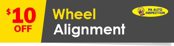 10% OFF WHEEL ALIGNMENT